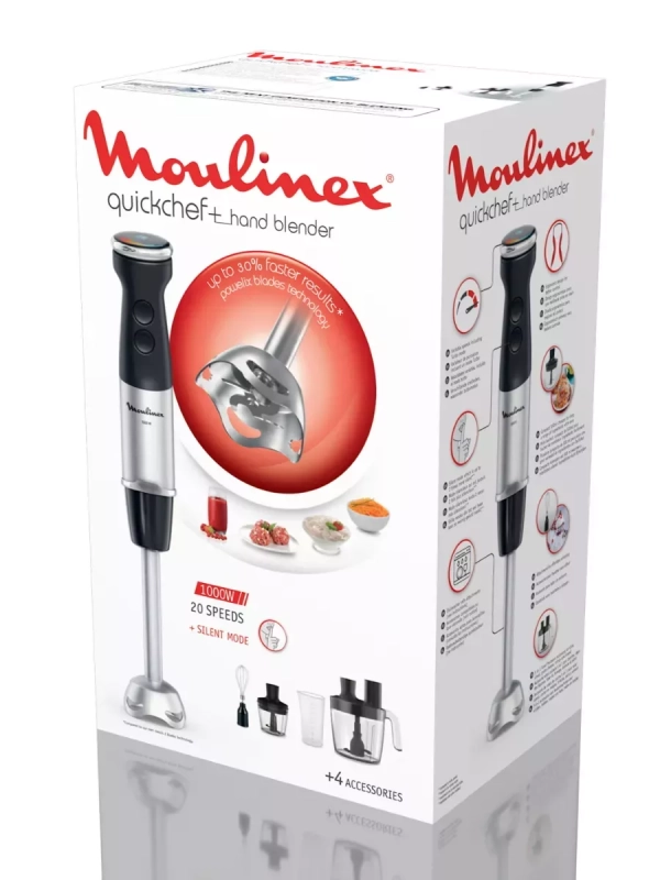 Погружной блендер Quickchef+ DD67G810, 1000 Вт