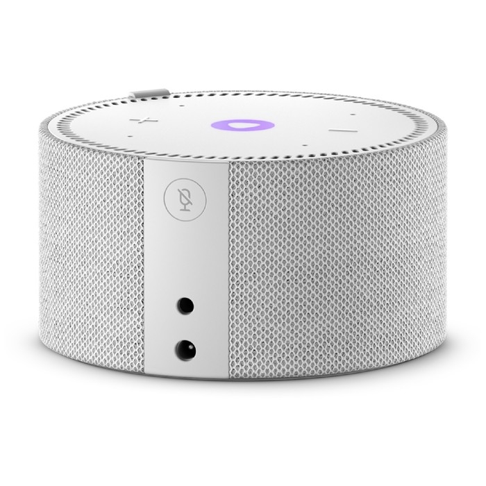 Умная колонка Умная колонка "Новая Яндекс Станция Мини" (YNDX-00020G), голосовой помощник Алиса,10Вт, с часами, серая