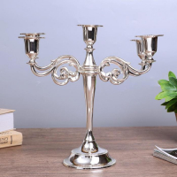 Подсвечник металл на 5 свечей "Лаконичность" цвет хром 26,5х27,5х10 см Подсвечник металл на 5 свечей "Лаконичность" цвет хром 26,5х27,5х10 см