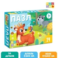 Пазл &laquo;Лесные жители&raquo;, 24 элемента