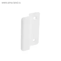 Ручка балконная, полимер белый, 80 шт