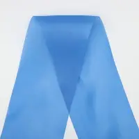 Лента на выпускной &laquo;Выпускник&raquo;, шёлк синий фольга