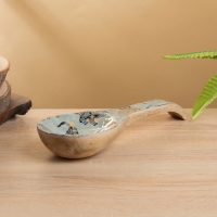 Подставка под ложку "Мудрый слон" дерево манго 25,5х9х3,8 см