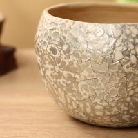 Ваза 15х15х10 см, бамбук