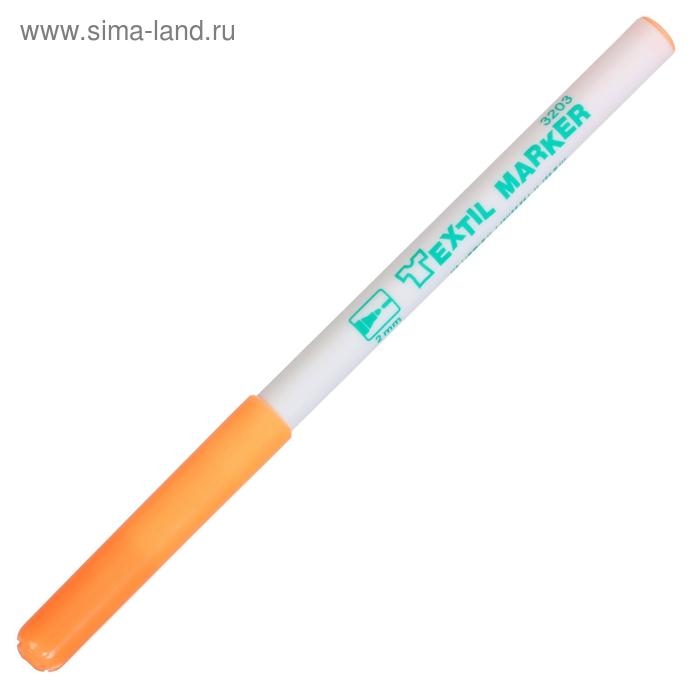 Маркер для ткани 2.0 мм Koh-I-Noor 3203/71, длина письма 500 м, неоновый оранжевый