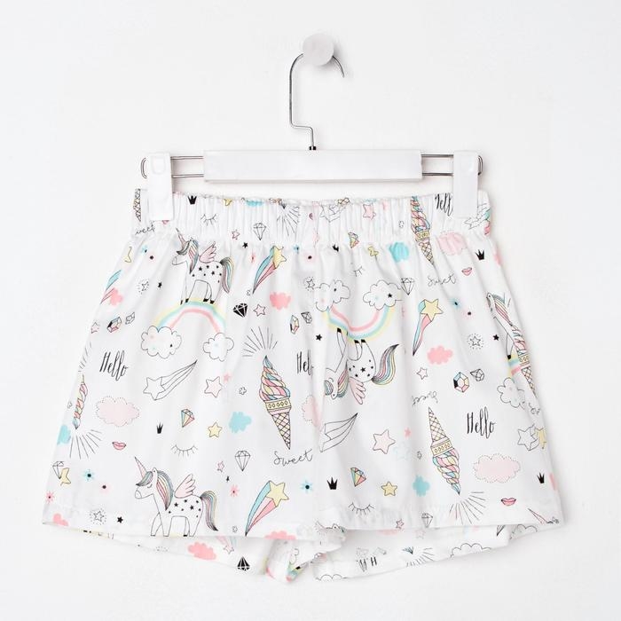 Шорты женские KAFTAN Шорты женские KAFTAN "Unicorn", р. 40-42, белый