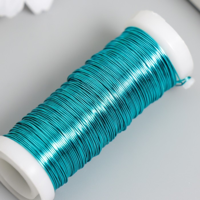 Проволока для творчества "Морская волна" 30 метров, толщина 0,3 мм 5,5х2,2х2,2 см