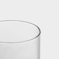 Банка стеклянная для сыпучих продуктов с бамбуковой крышкой &laquo;Эко&raquo;, 550 мл, 10&times;10,5 см