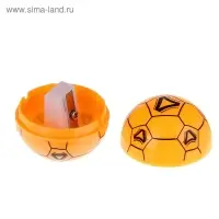 Точилка с контейнером &laquo;Мяч&raquo;, МИКС