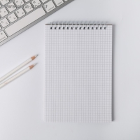 Блокнот А5, 40 листов. На гребне в клетку &laquo;Мечтай.Создавай.Действуй&raquo;