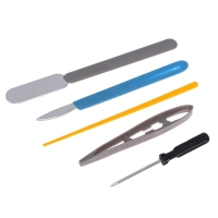 Микроскоп детский &laquo;Юный ботаник&raquo; кратность х100, х400, х1200, белый, подсветка