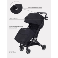 Коляска прогулочная детская RANT basic &laquo;JUNO&raquo; RA302 Beige, черный