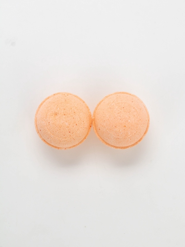 Бомбочки для ванны "Монстрики", 2 x 40 г, аромат карамельный леденец