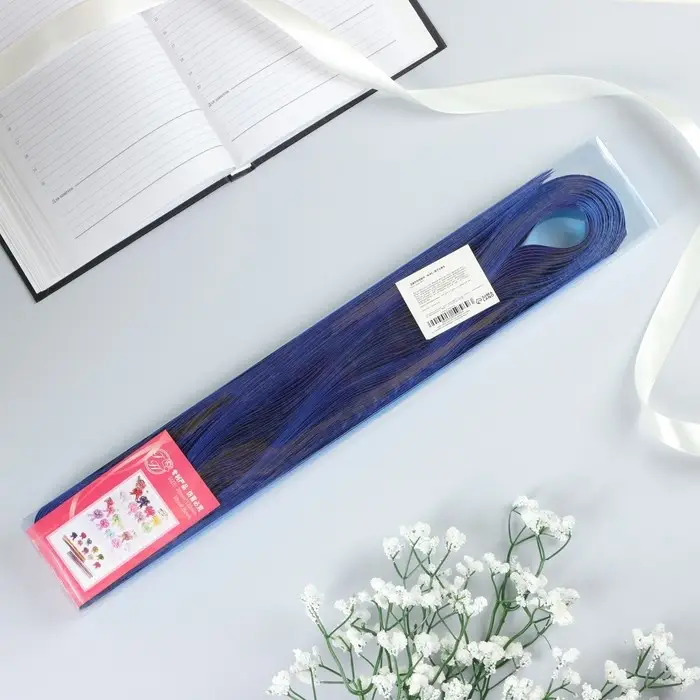 Бант - шар №3, простой, голубой