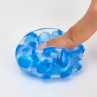 Мялка "Шар с камушками", цвета МИКС