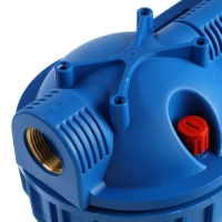 Корпус для фильтра ZEIN, 10SL, 3/4", двойной, для холод. воды, ключ, крепление, прозрачный