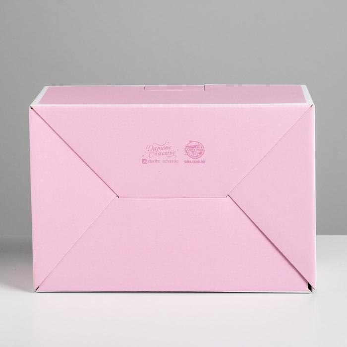 Коробка подарочная сборная, упаковка, &laquo;Believe&raquo;, 22 х 15 х 10 см