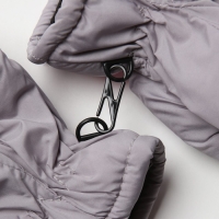 Варежки детские, цвет серый, размер 15 (7-8 лет) Варежки детские, цвет серый, размер 15 (7-8 лет)