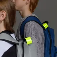 Светоотражающий браслет Lumi, ver.2, желтый неон