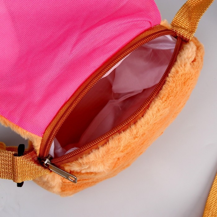 Сумка детская меховая &laquo;Лисичка&raquo;, 15х13х3 см