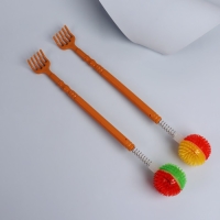 Массажёр - чесалка &laquo;Мячик&raquo;, двусторонний, цвет МИКС