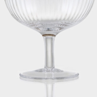 Бокал для коктейлей стеклянный Magistro &laquo;Орион&raquo;, 350 мл, 11,1&times;12,5 см, с золотой отводкой