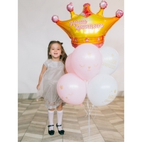 Воздушный шар фольгированный 24" &laquo;Корона&raquo;, с подложкой