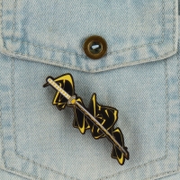 Брелок для ключей со значком &laquo;Клинок демона&raquo;, аниме