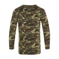 Лонгслив мужской с начёсом, цвет камуфляж тёмно-зелёный, размер 50 Лонгслив мужской с начёсом, цвет камуфляж тёмно-зелёный, размер 50
