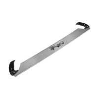 Пила двуручная ТУНДРА, 1000 мм, шаг 10 мм, зуб прямой очень крупный, закаленная сталь Пила двуручная ТУНДРА, 1000 мм, шаг 10 мм, зуб прямой очень крупный, закаленная сталь