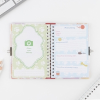 Анкета на замочке, в твердой обложке А6, 40 листов &laquo;Мои школьные друзья&raquo;