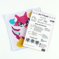 Вышивка крестиком для детей &laquo;Сказочная кошечка&raquo;, набор для творчества, 15 Х 15 см