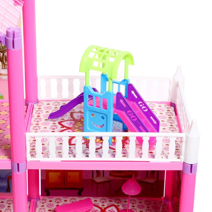 Дом для кукол &laquo;Коттедж&raquo; с куклами и аксессуарами