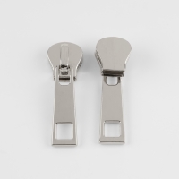 Бегунок галантерейный для молнии &laquo;Трактор&raquo;, №8, 10 шт, цвет никель