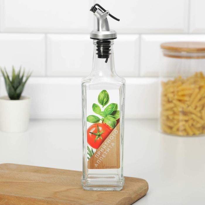 Бутылка для масла, распылитель с дозатором «Приятного», 250 мл Бутылка для масла, распылитель с дозатором «Приятного», 250 мл
