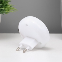 Ночник "Футбольный мяч" LED бело-черный 7х6х6,5 см RISALUX Ночник "Футбольный мяч" LED бело-черный 7х6х6,5 см RISALUX