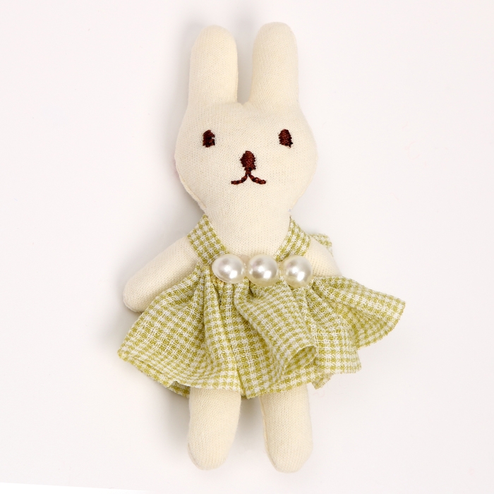 Мягкий магнит &laquo;Зайка&raquo;, 10 см, цвет МИКС