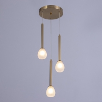 Светильник "Жаклин" 3х3Вт G4 Белый 30х30х180см