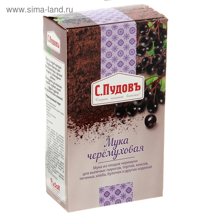 Мука &laquo;С. Пудовъ&raquo;, черёмуховая, 150 г