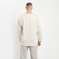 Джемпер мужской, цвет оливковый, размер 52