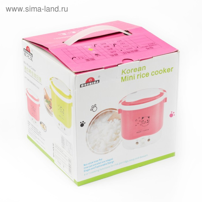 Контейнер для пищи 12 В с функцией мультиварки 1 л, 150 Вт, микс