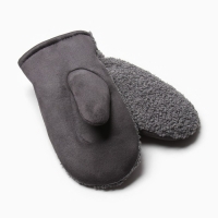 Варежки женские на иск.меху MINAKU 25 см серый Варежки женские на иск.меху MINAKU 25 см серый