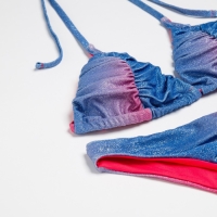 Купальник женский раздельный MINAKU цвет розовый/синий, размер 44 Купальник женский раздельный MINAKU цвет розовый/синий, размер 44