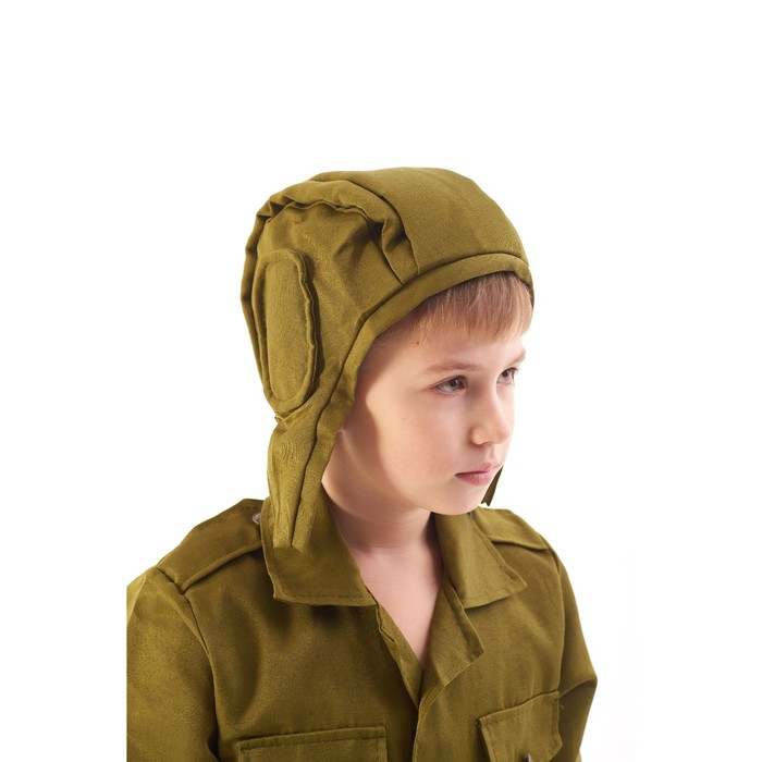 Карнавальный костюм "Танкист", 8-10 лет, рост 140-152 см