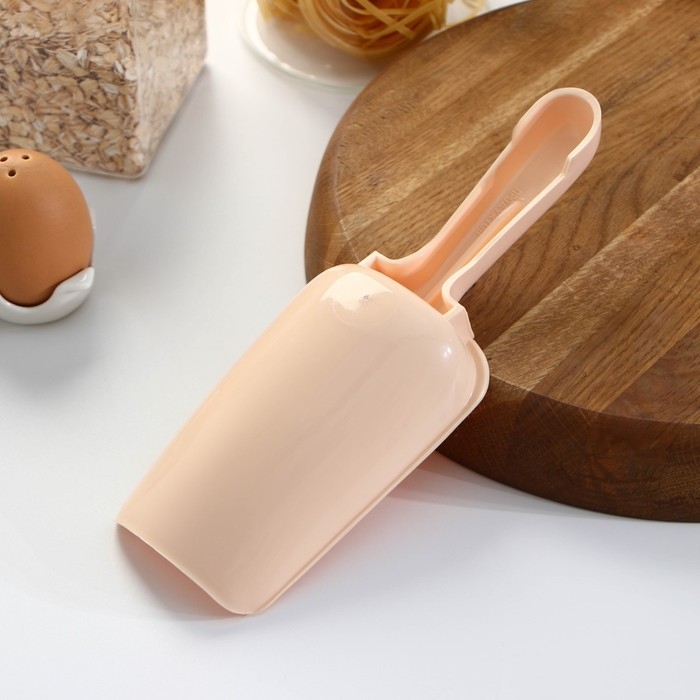 Совок для сыпучих продуктов, 250 мл, цвет МИКС