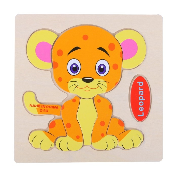 Рамки-вкладыши &laquo;Животные, насекомые&raquo; 15 &times; 15 &times; 0,5 см, МИКС