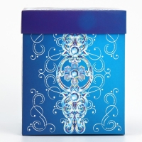 Подарочная коробкановогодняя складная с 3D эффектом &laquo;Сказка&raquo;, 11 х 11 х 13 см, Новый год