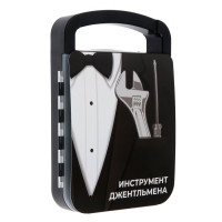 Набор инструментов ТУНДРА, подарочный пластиковый кейс, 22 предмета Набор инструментов ТУНДРА, подарочный пластиковый кейс, 22 предмета