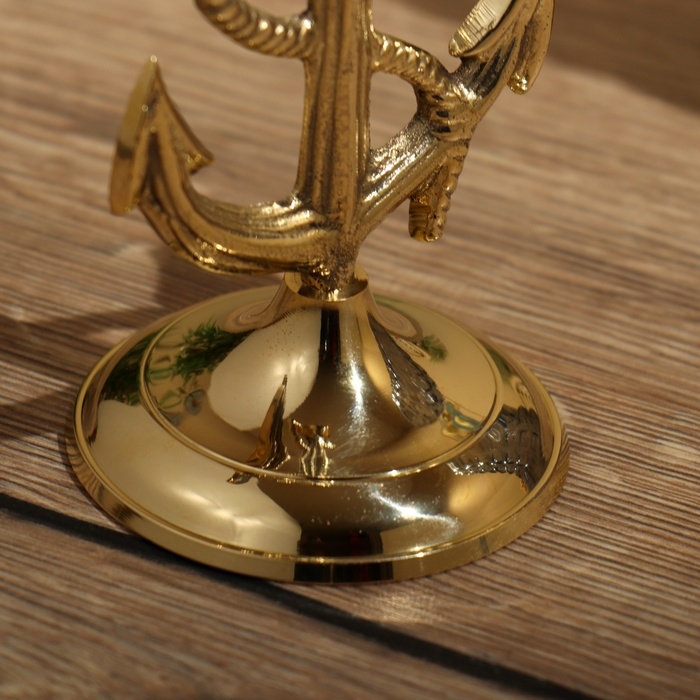 Подсвечник Подсвечник "Морской" 22 см, латунь