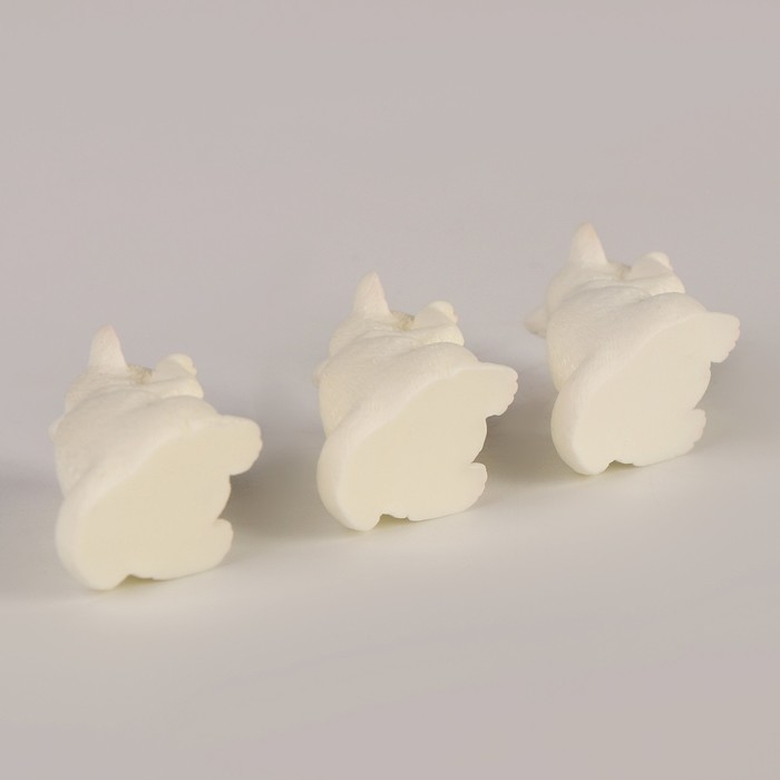 Миниатюра кукольная &laquo;Котик&raquo;, набор 3 шт., размер 1 шт. &mdash; 2 &times; 2 &times; 3,5 см